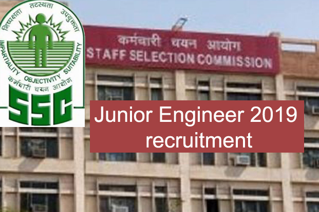 SSC Junior Engineer 2019 recruitment