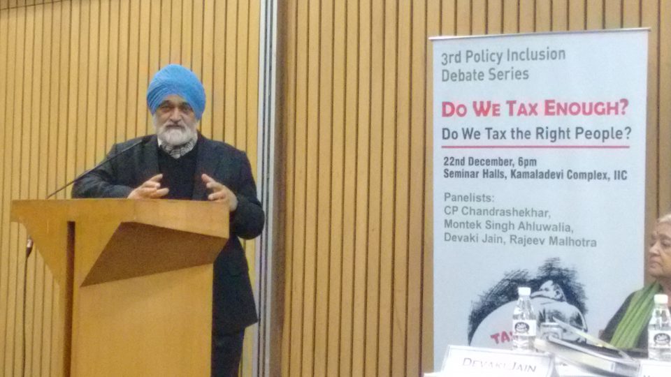 Montek Singh Ahluwalia, Former Deputy Chairman of the Planning Commision.