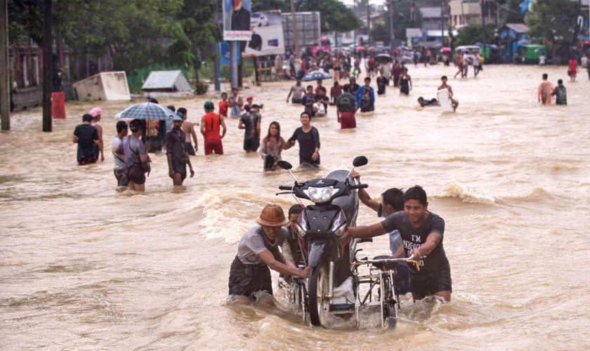 56 Dead due to landslide in Myanmar