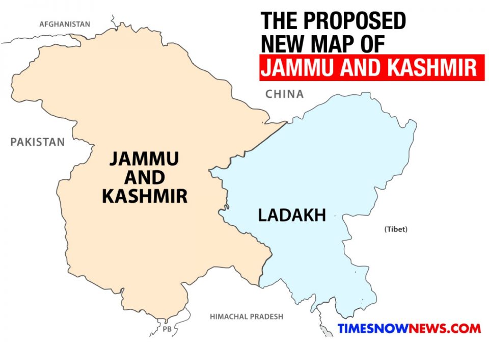 Article 370 to be scrapped, State Spilt into two Parts