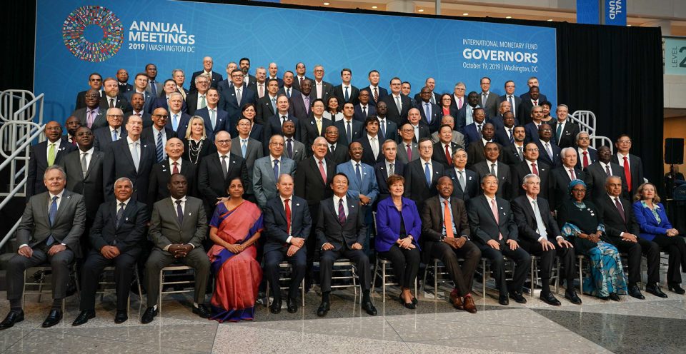 Union Finance Minister Nirmala Sitharaman International Monetary and Financial Committee (IMFC) Plenary Session