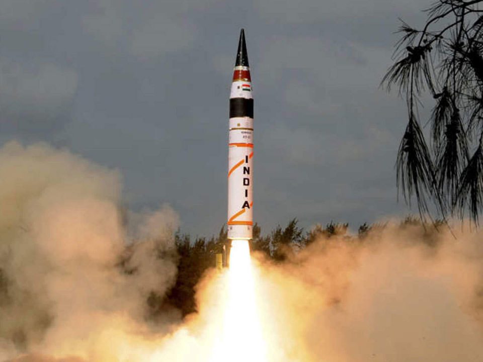 Agni II missile