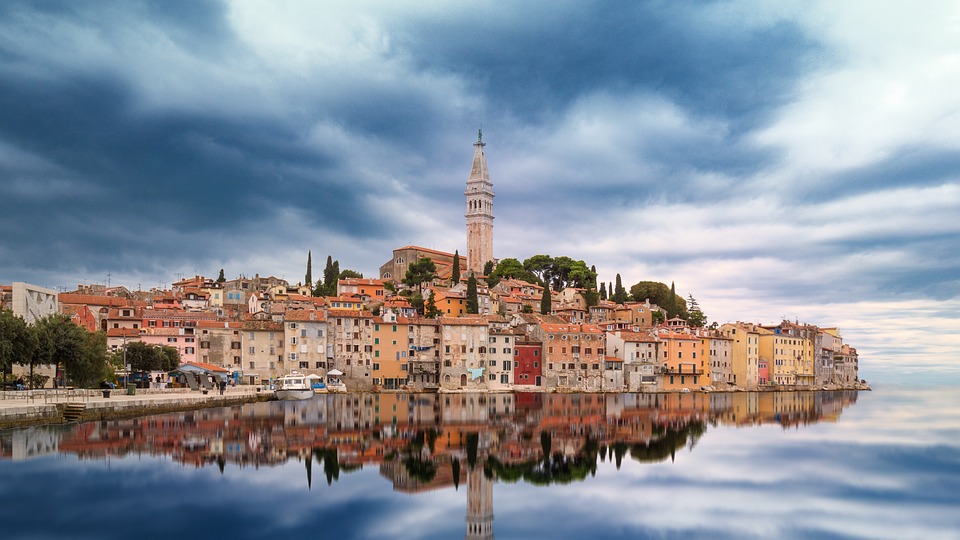 Beautiful city in Croatia